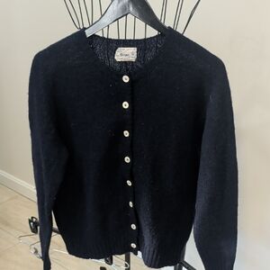 Vintage Deans Scottish Wool Cardigan
